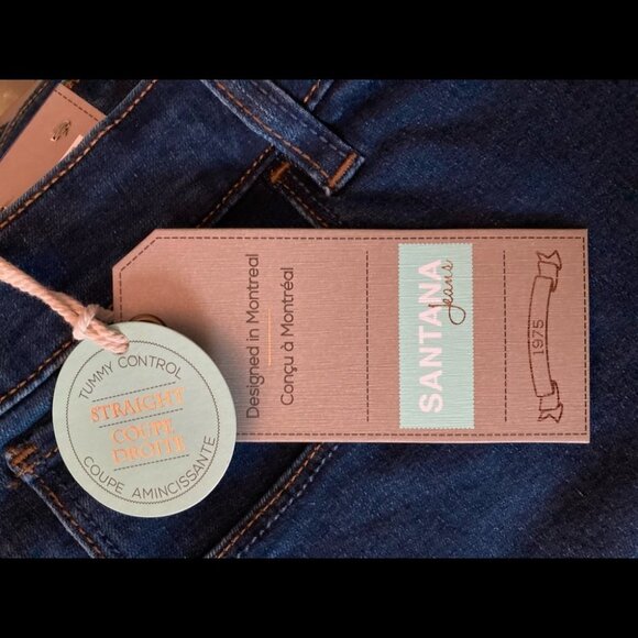 SANTANA Sz 34 x 30  Straight Leg Jeans NWT - Picture 2 of 5